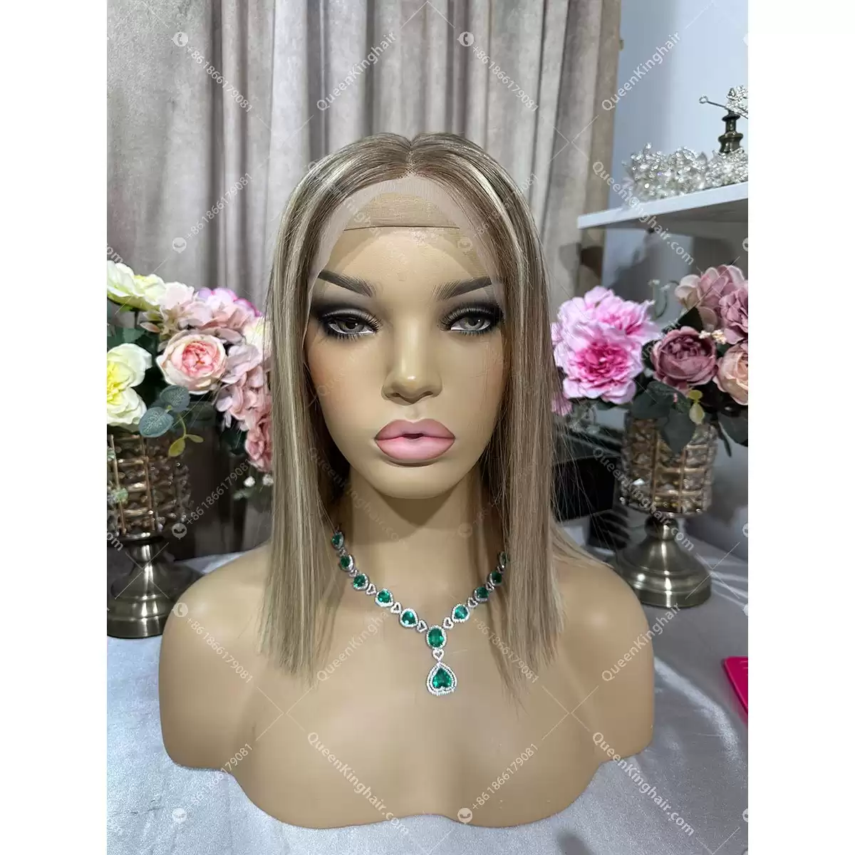 1701221057-05 Blair bob 13x6 transparent lace 150% density