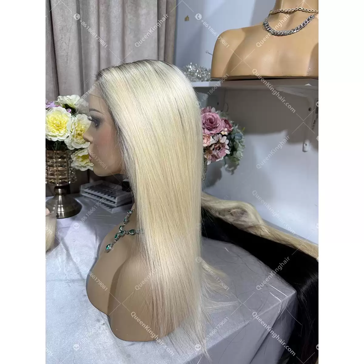 Jennie Lacefrontwig 150%Density Straight