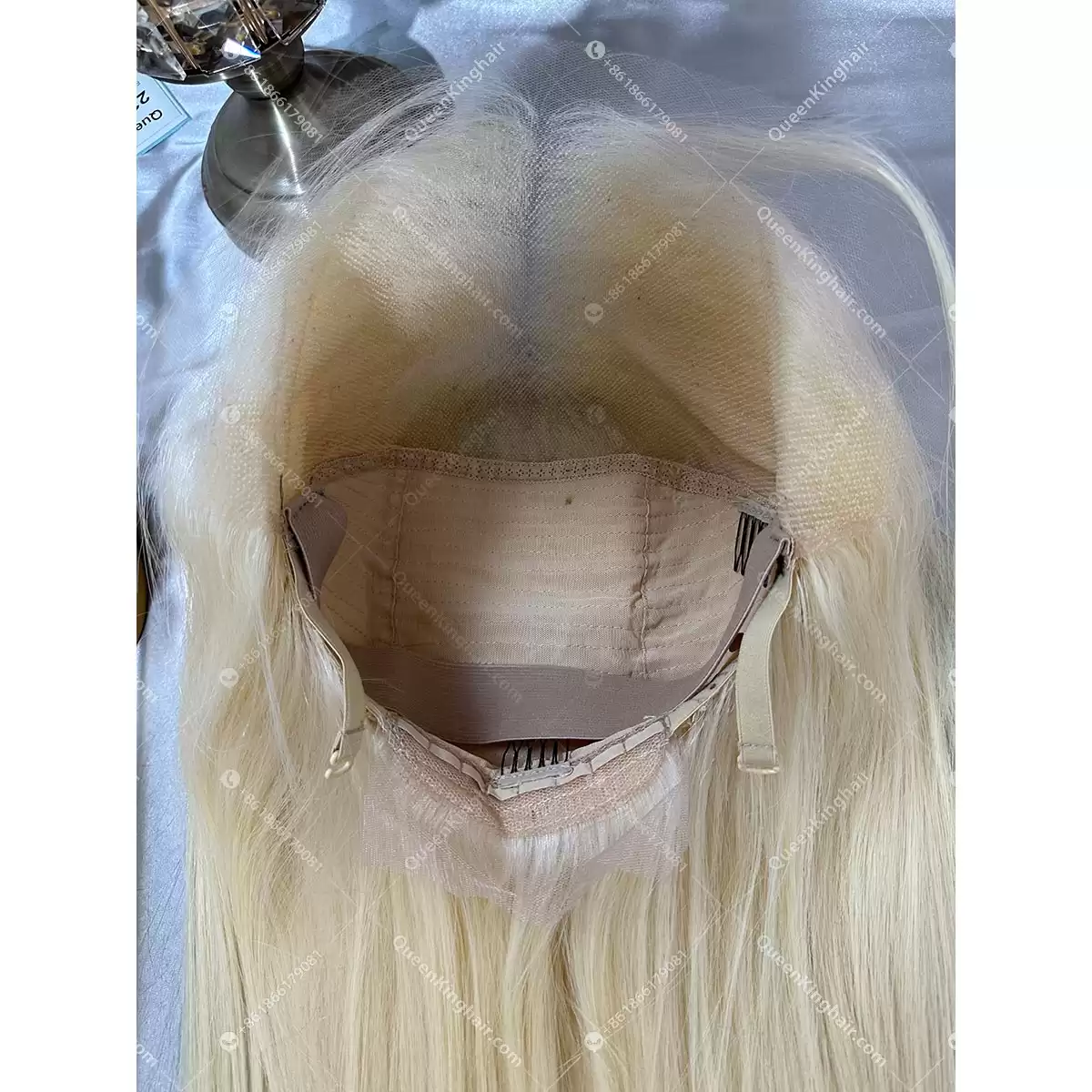 13x6 Hd lace full frontal virgin hair 613 wig 200% Density 26 and 28 inches