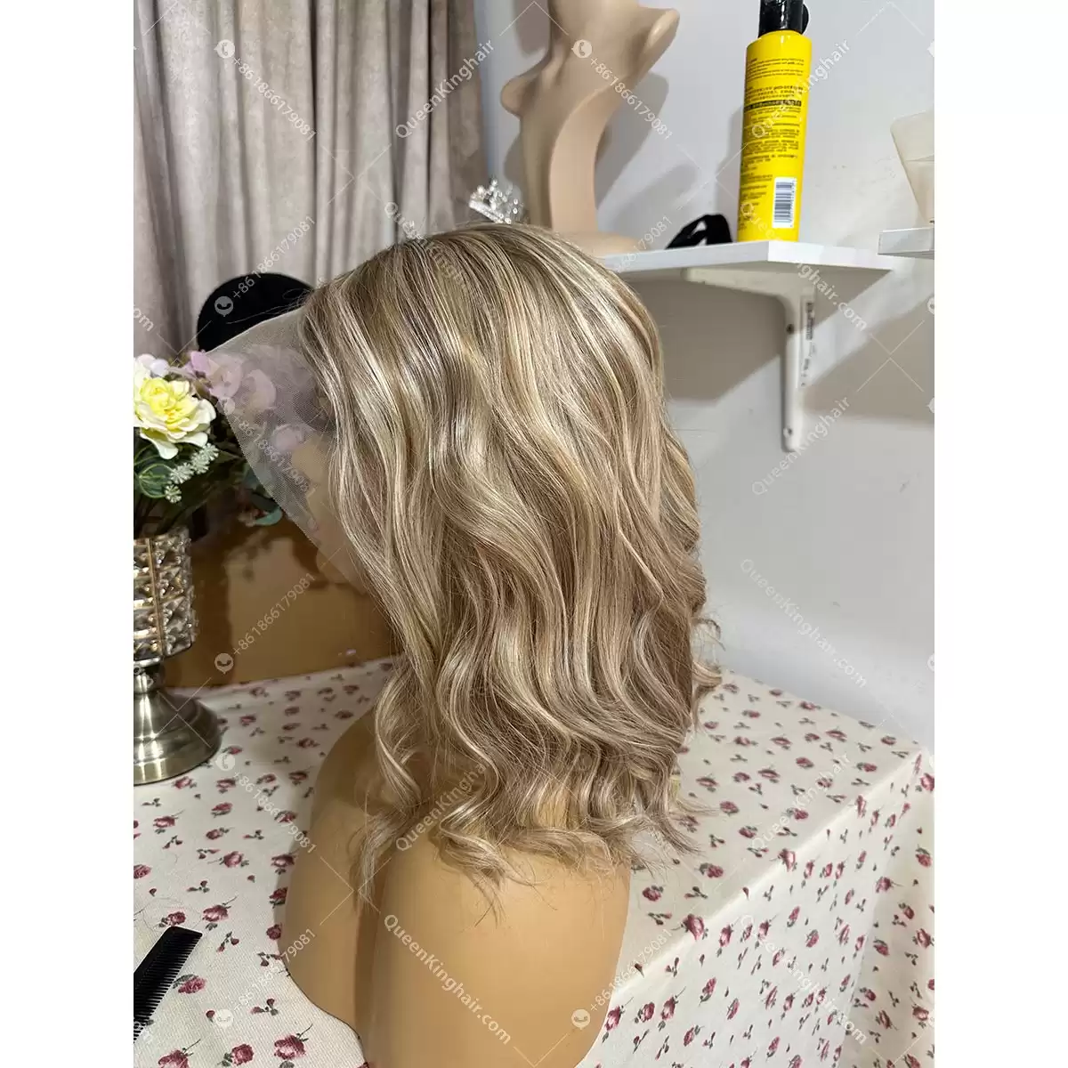 Blair bob 13x6 transparent lace 150% density