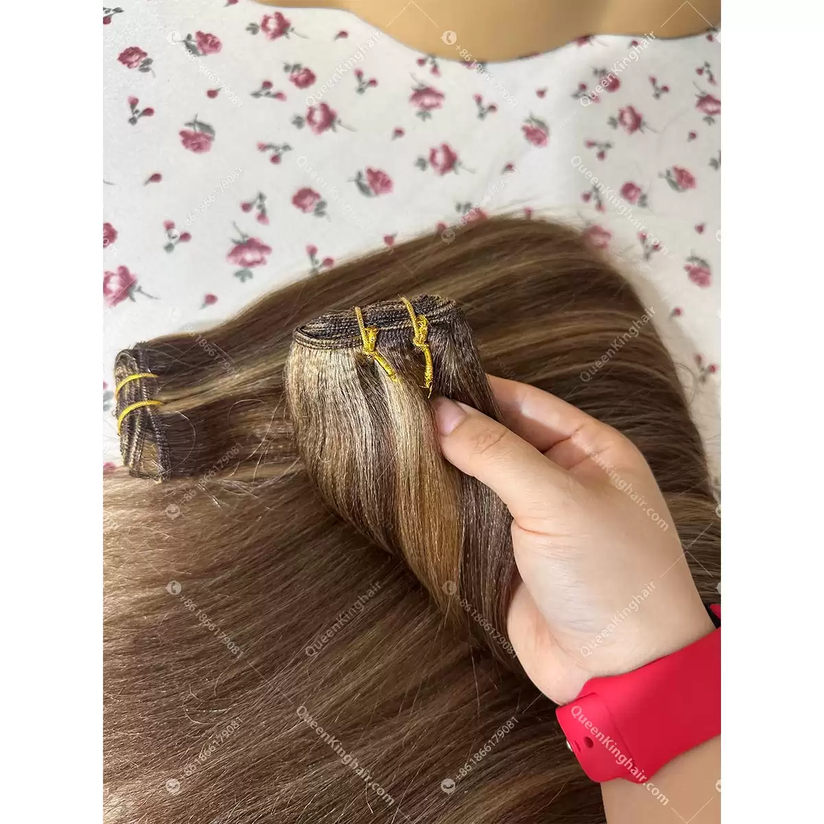 20 inches 4/27 yaki weft hair extensions 200 grams full ends remy hair