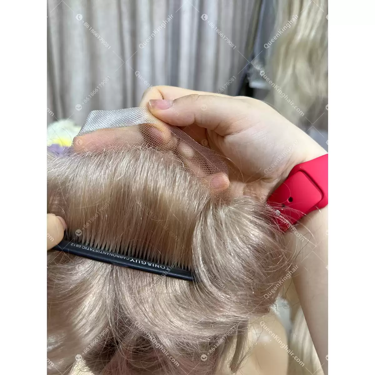 1723079536-07 6x8 full Hd lace men toupee 130% density remy hair #22R