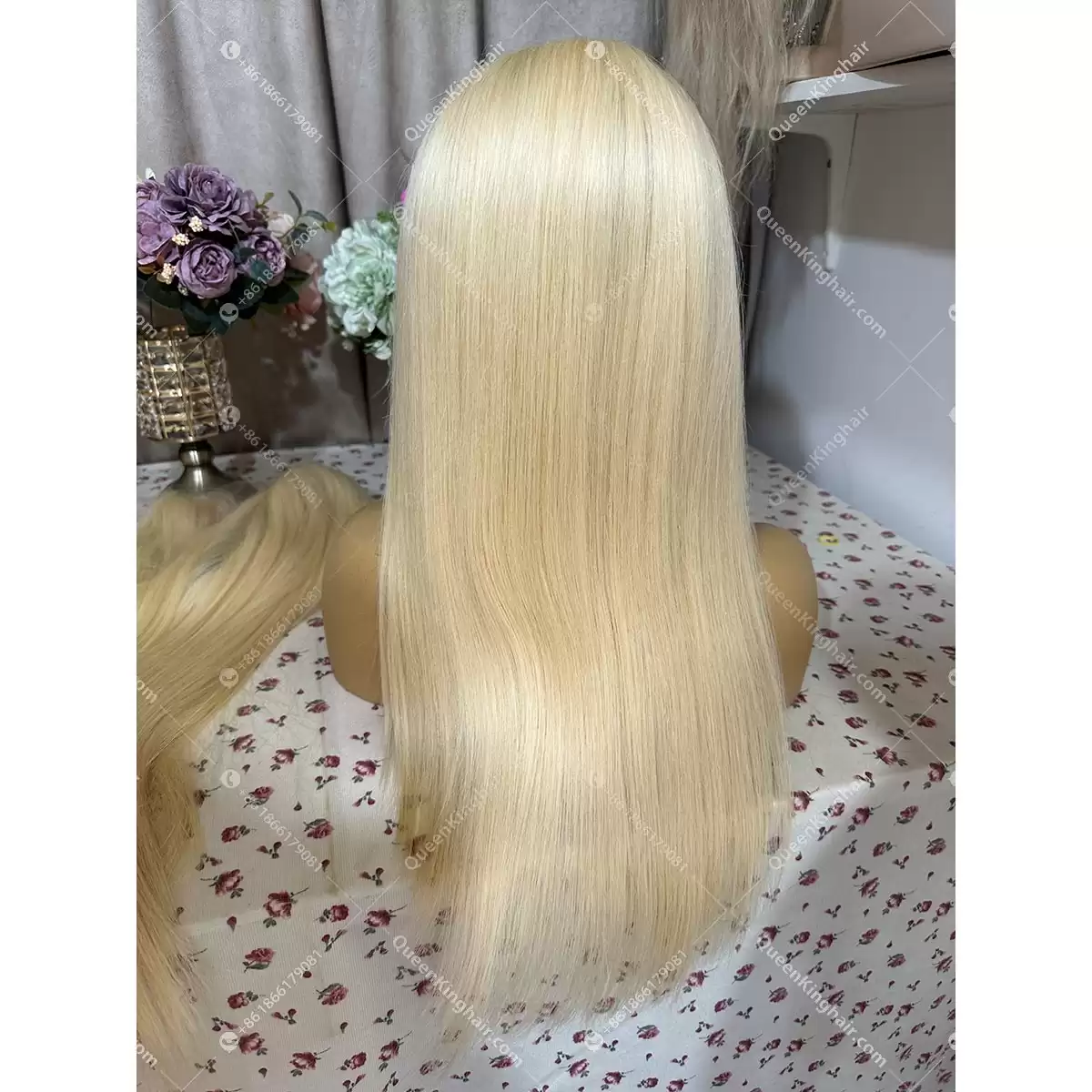 20 inches Hd lace 360 virgin hair wig 180% density 613 blonde Color