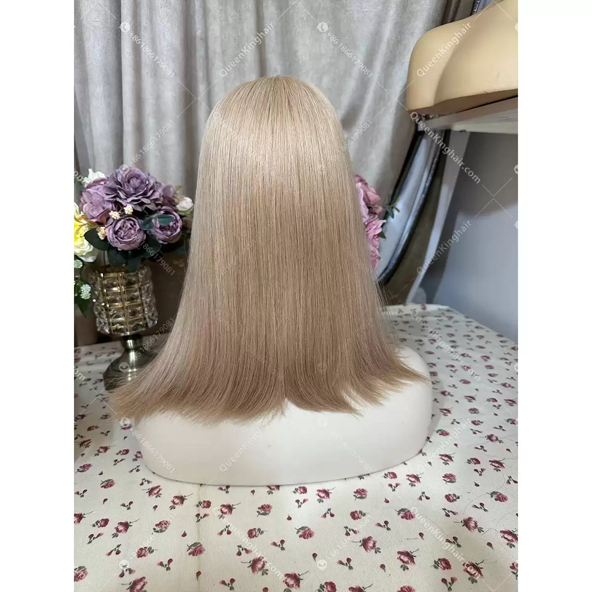 Double drawn virgin hair honey blonde 13x6 Hd lace wig