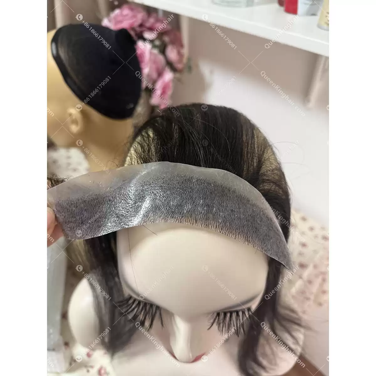 Pu hairline 2.5 cm x 15 cm super natural