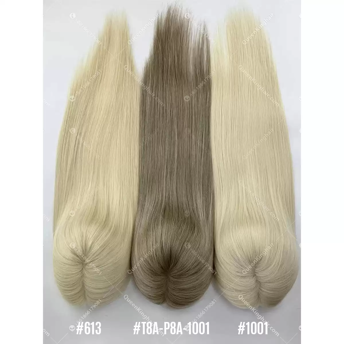 20" Virgin Hair Hd lace Base European Hair Topper Size 5.5"x6" Ready For Shipment