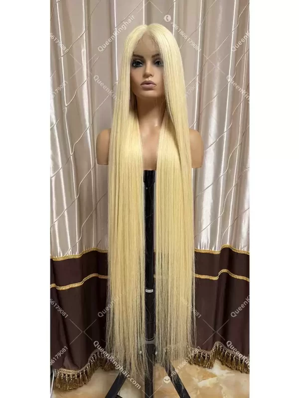 40 inches and 50 inches virgin hair full lace wig 613 180% density