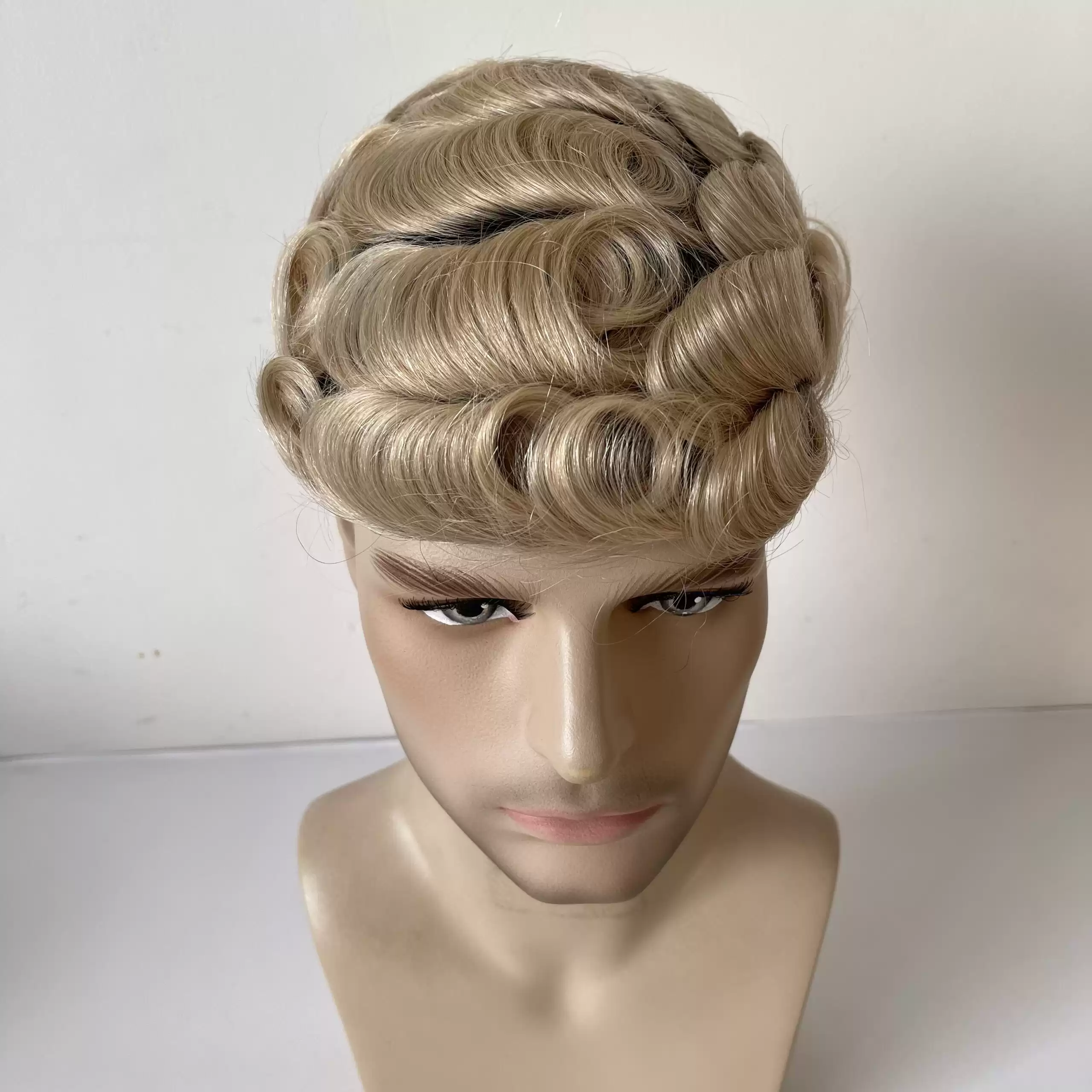 Men Toupee T1B/22 Ombre Blonde PU base  8x10 inches Ready for shipment