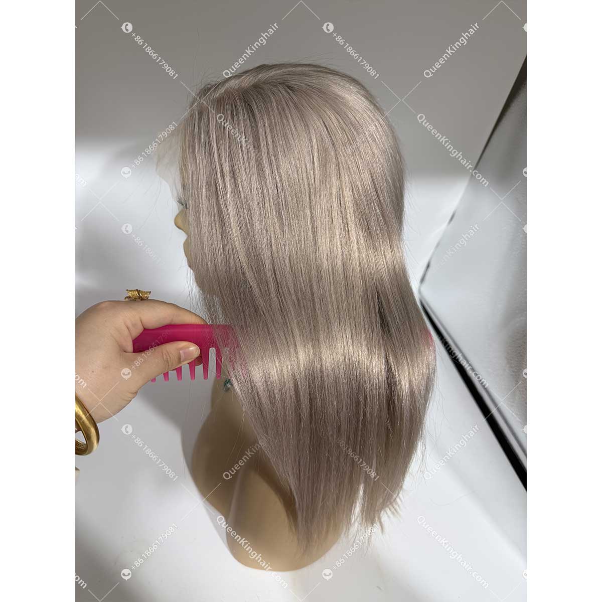 Rode gold blonde 13x6 transparent lace wig 150% density remy hair