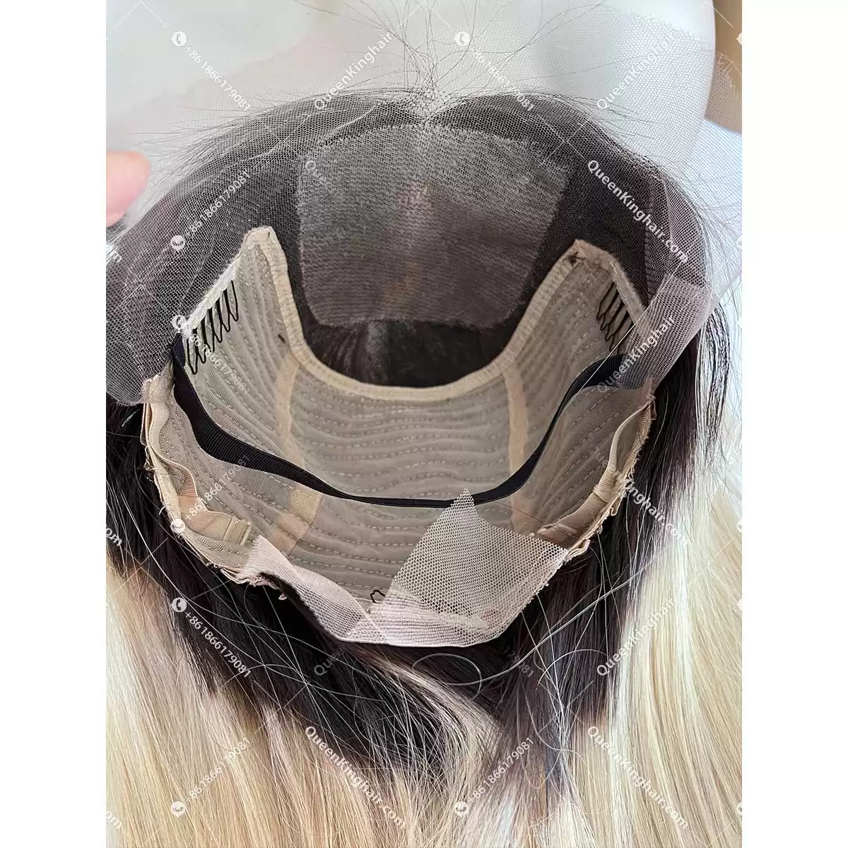 Custom color hd lace 22" 13x6 with 4x4 silk base 180% density