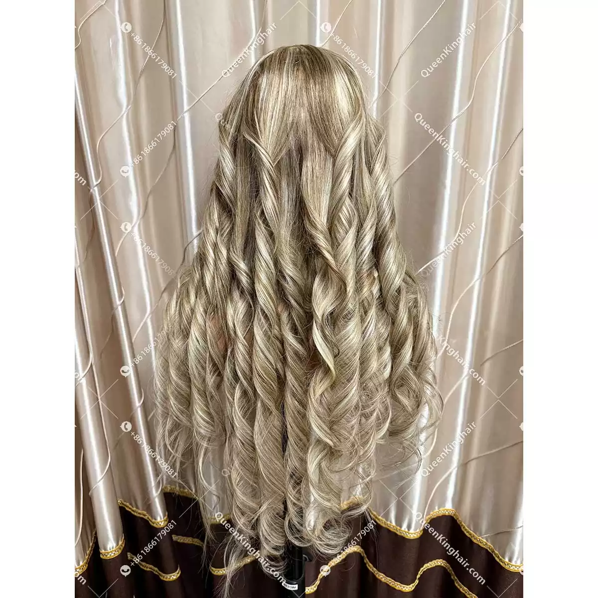 V part wig Blair remy hair machine made wig
