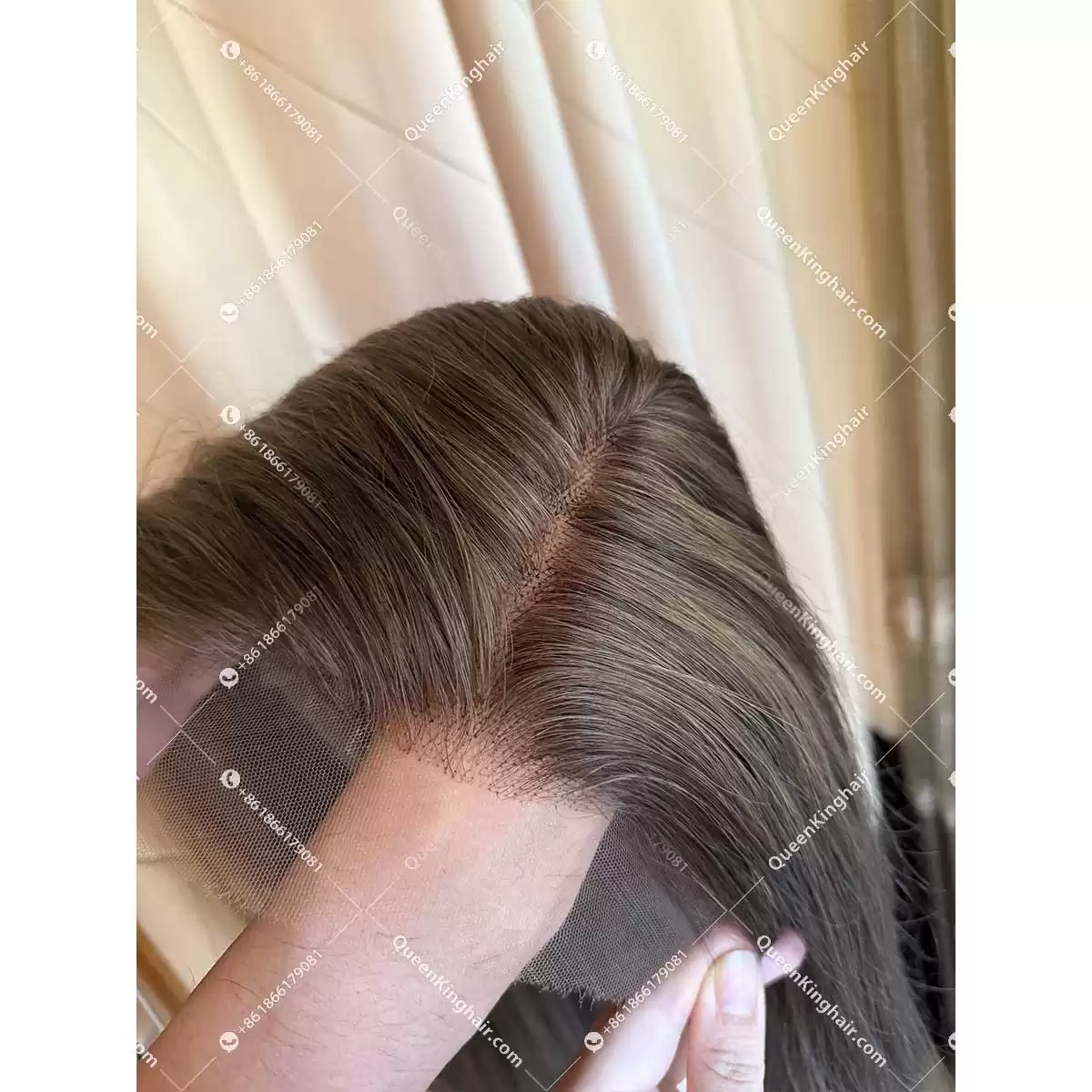 Brunette color 13x6 Hd lace remy hair 150% density wig dark brown as base color with some brown lowlights