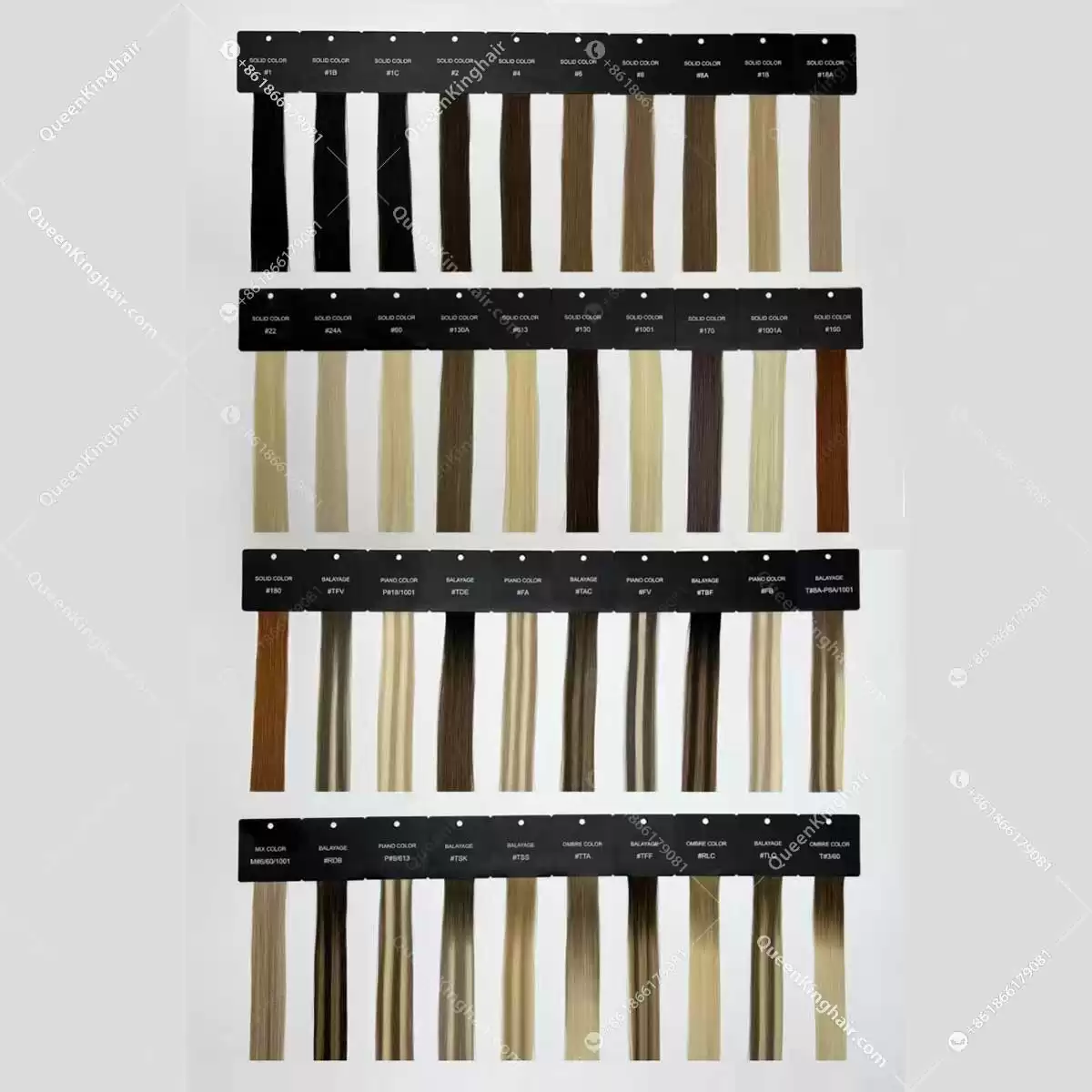 22" Virgin hair extension 100 grams balayage blonde color genius weft