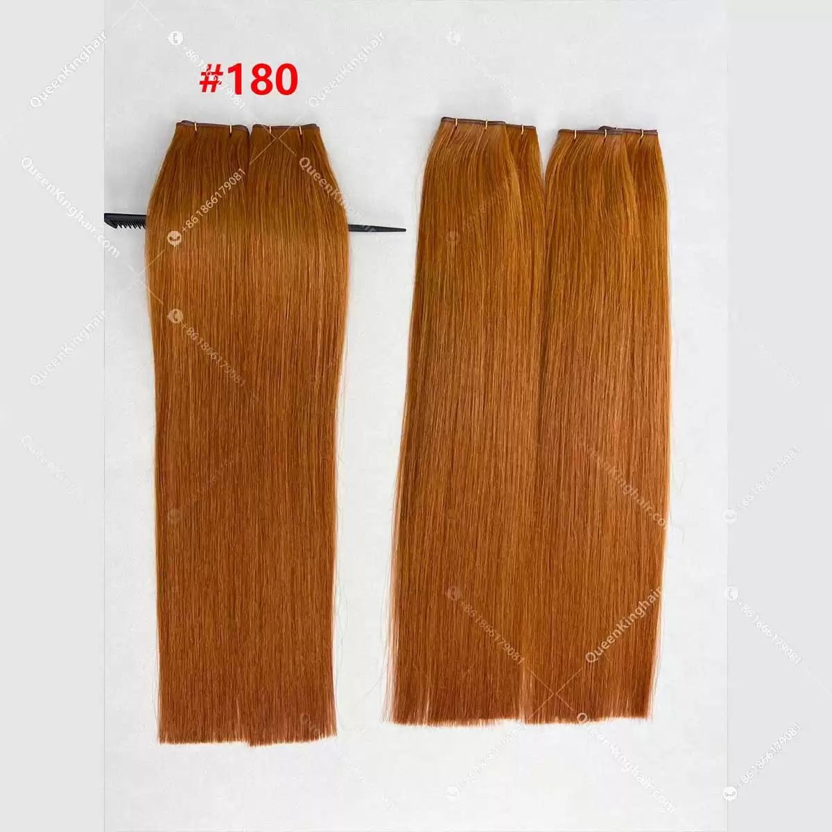 22" Virgin hair extension 100 grams balayage blonde color genius weft