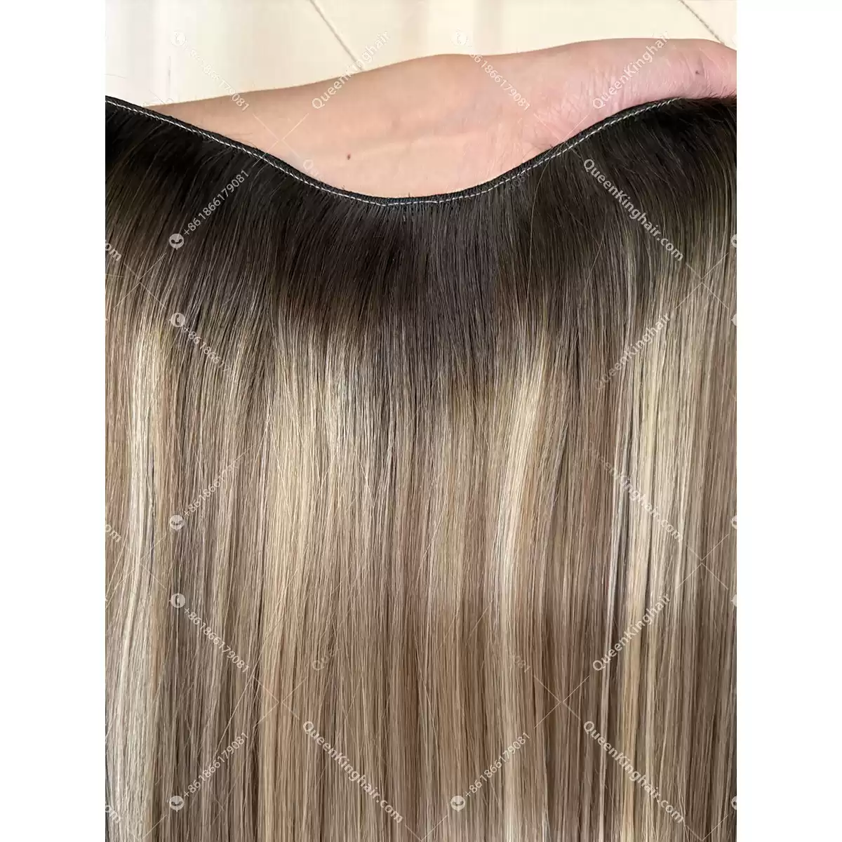 26 inches virgin hair color TFF 200 grams big extension