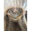 01 13x6 Transparent Lace Ombré blonde and ashy brown balayage color double drawn virgin hair wig