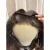 04 Invisible knots hd lace 13x6 lace front wig with 4x4 silk base Brunnett Brown color double drawn virgin hair wig