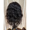 05 Curly hair 13x6 Transparent Lace Natural color double drawn virgin hair wig